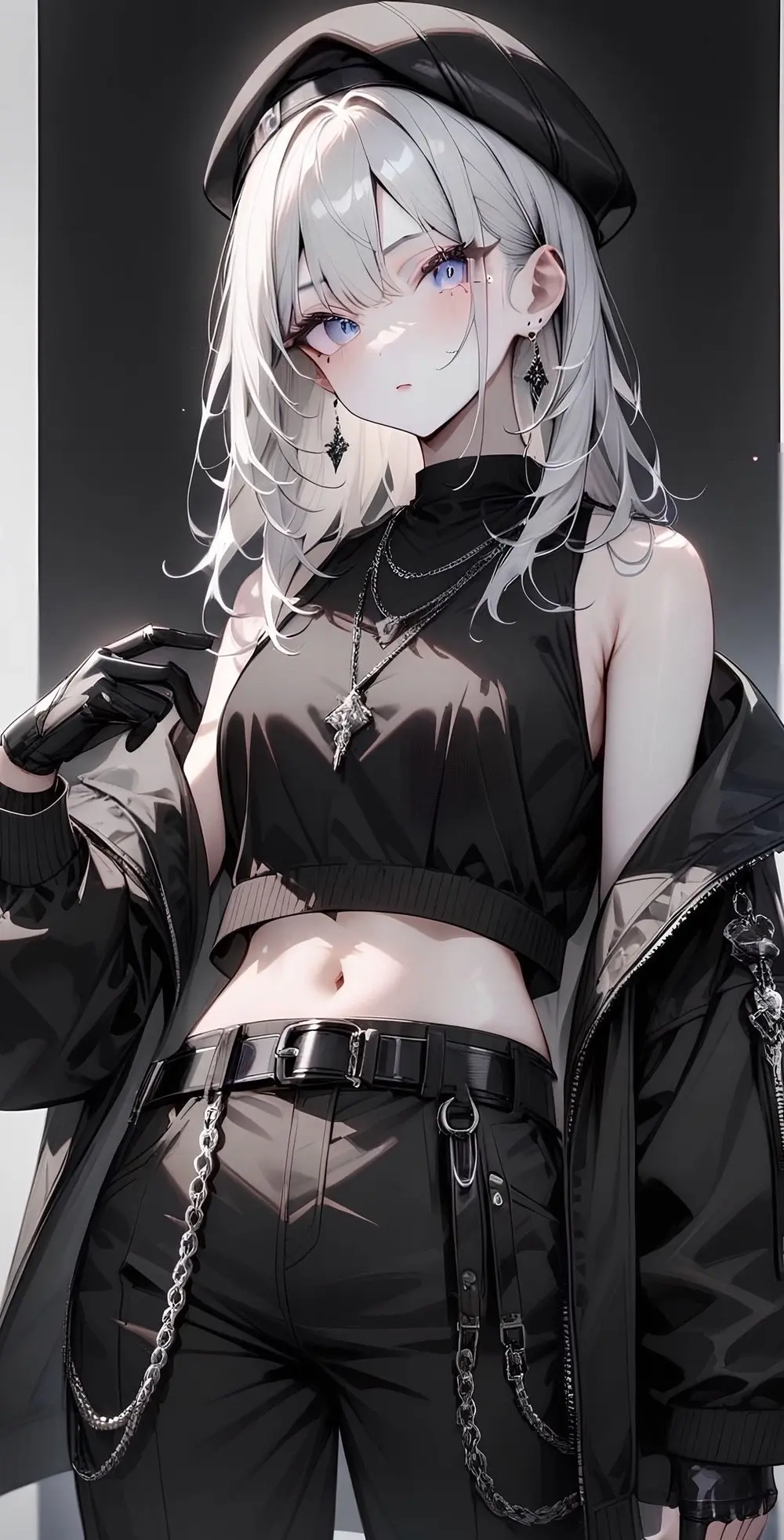 Ảnh anime gái xinh nữ sinh xinh đẹp phong cách cá tính hiện đại