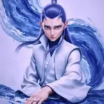 Ảnh anime ngao bính vị thần long uyển chuyển giữa biển khơi