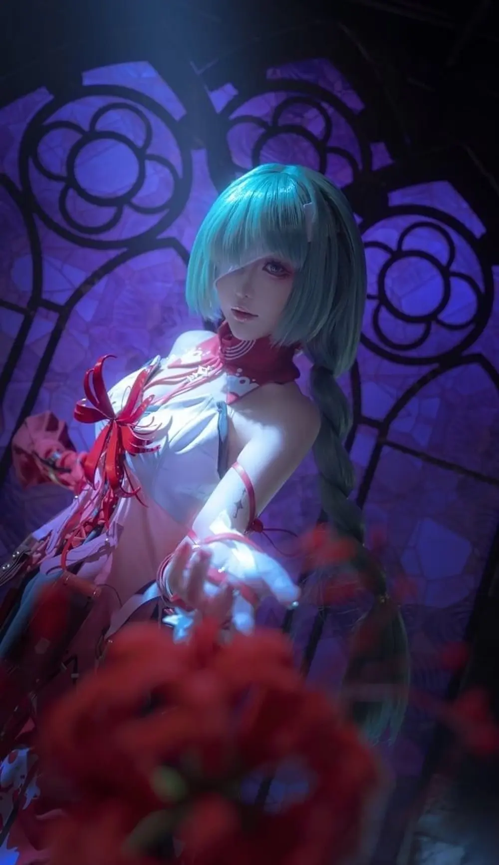 Ảnh cosplay anime vẻ đẹp nhân vật hoạt hình trong trang phục lộng lẫy