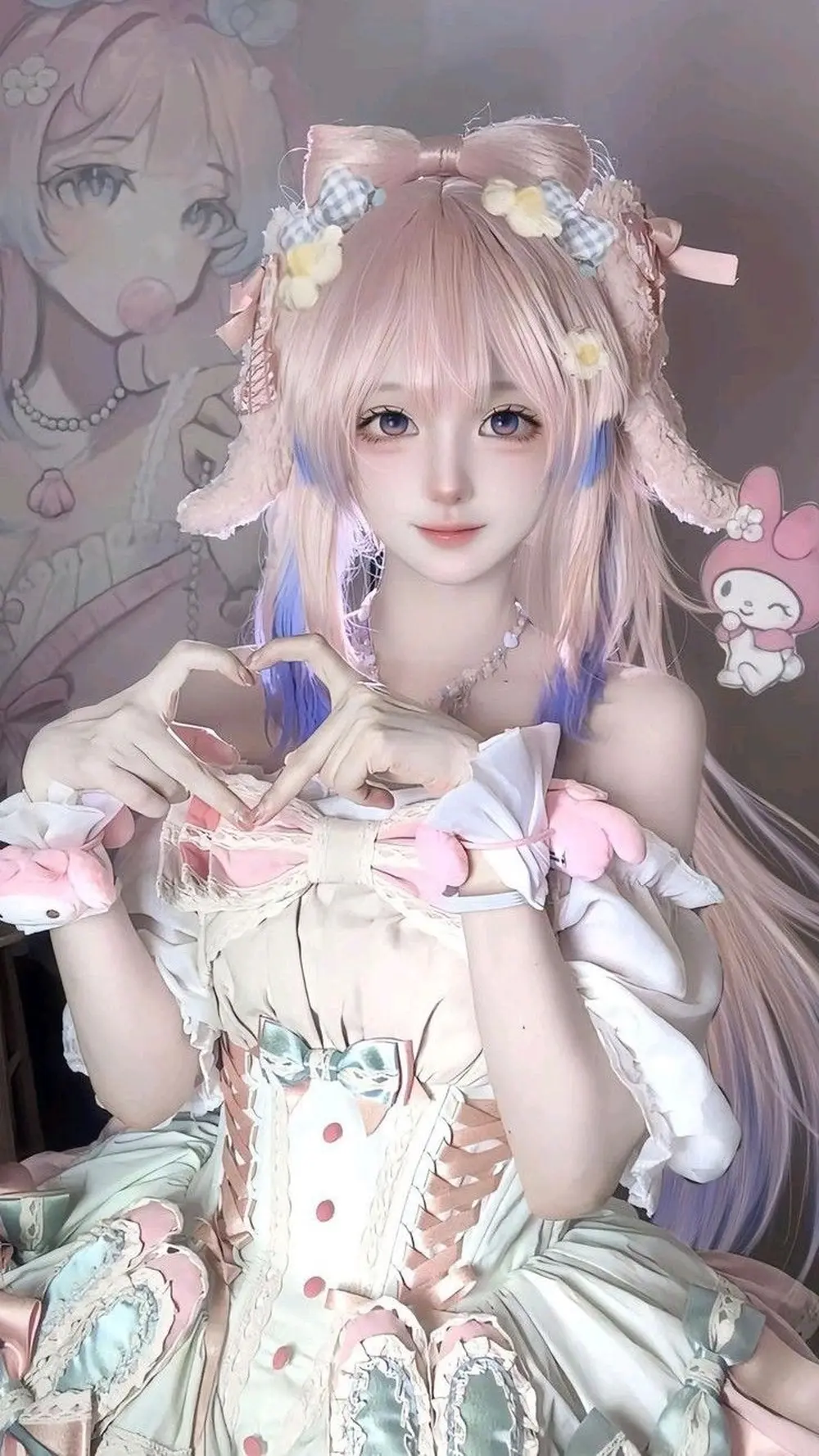 Ảnh cosplay anime xinh đẹp biến hình nhân vật hoạt hình đáng yêu