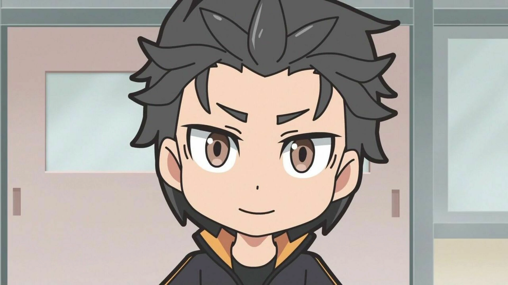 Ảnh natsuki subaru anime chibi đáng yêu kiểu hoạt hình re zero