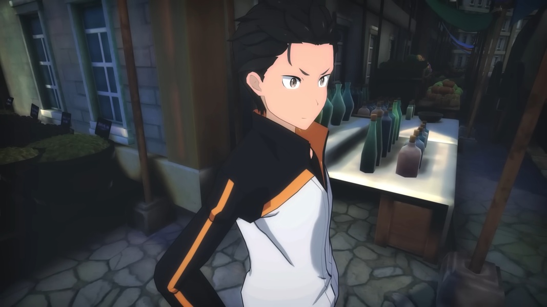 Ảnh natsuki subaru anime đẹp trai phong thái re zero tự tin