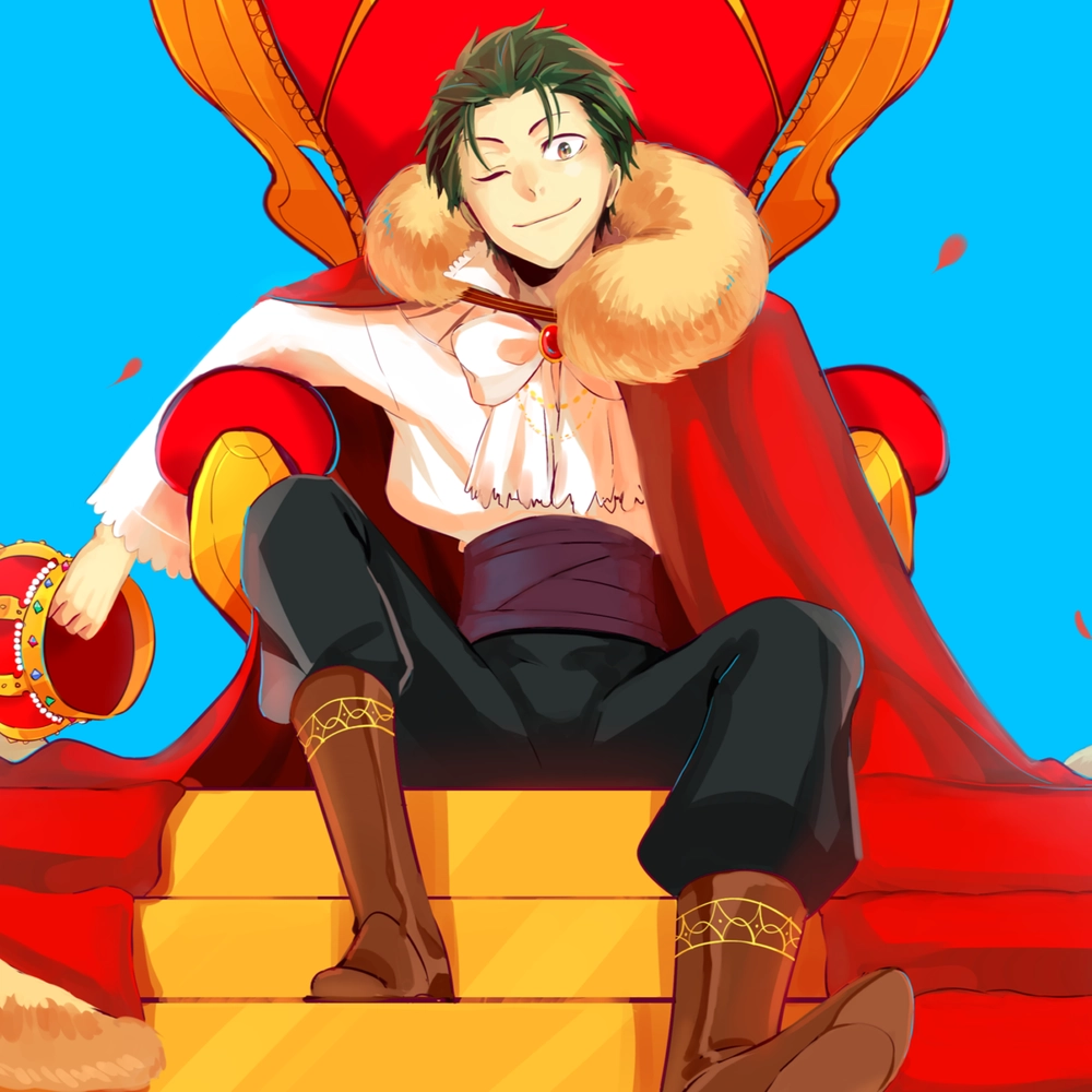 Ảnh natsuki subaru anime điển trai phong thái vương giả re zero