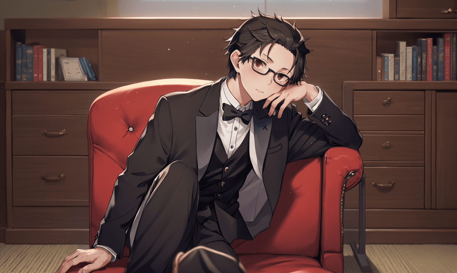 Ảnh natsuki subaru anime hình tượng chàng trai re zero điển trai