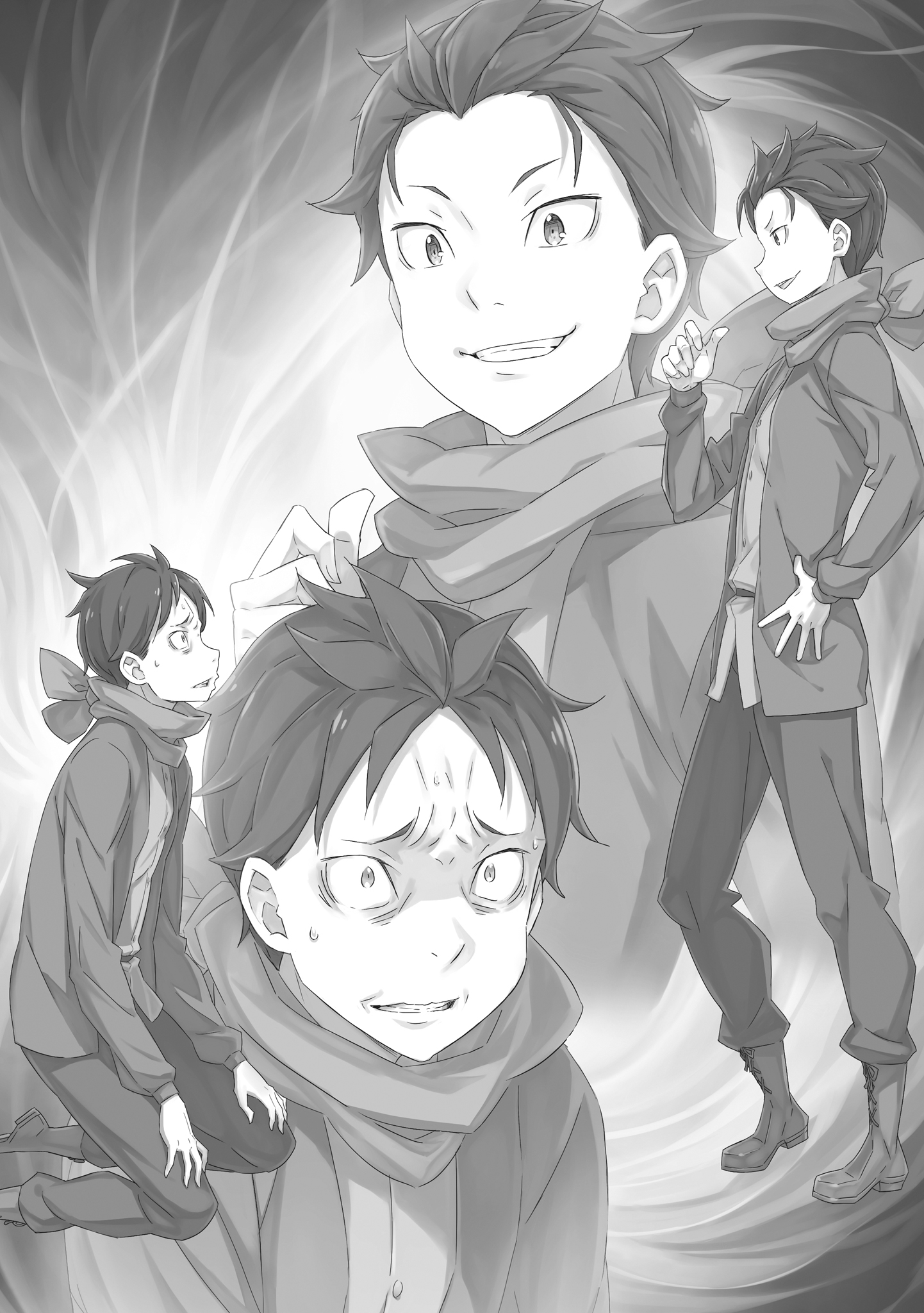 Ảnh natsuki subaru anime nhân vật chính re zero đầy biểu cảm