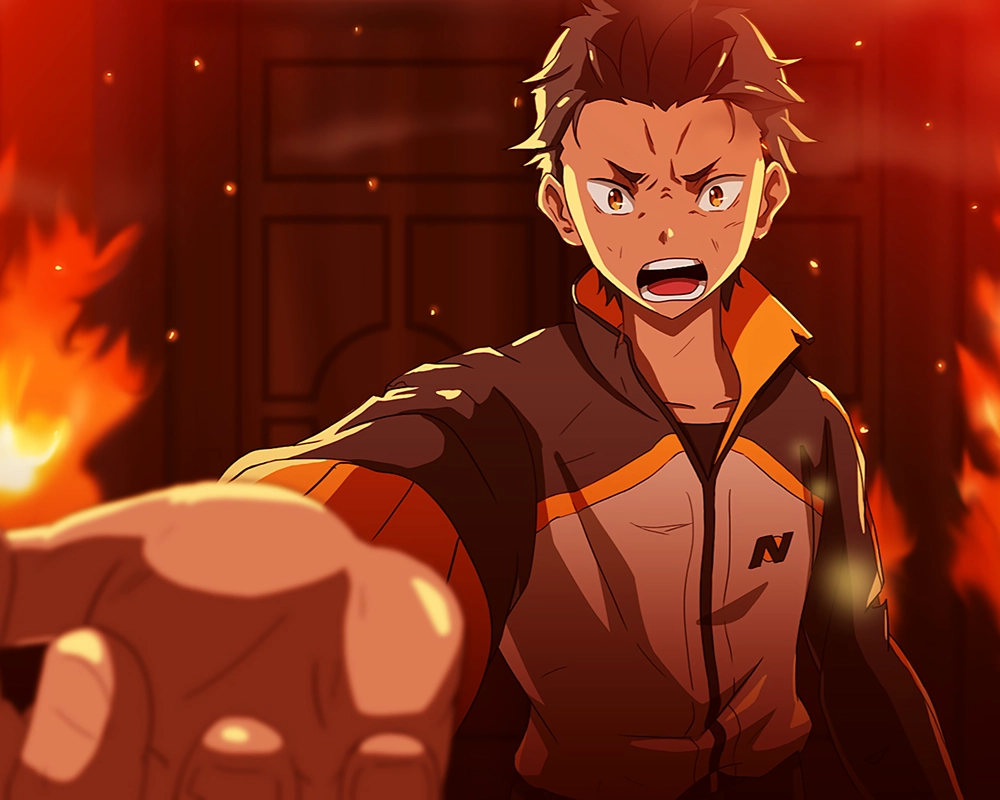 Ảnh natsuki subaru anime re zero hình tượng nhân vật chính đáng chú ý