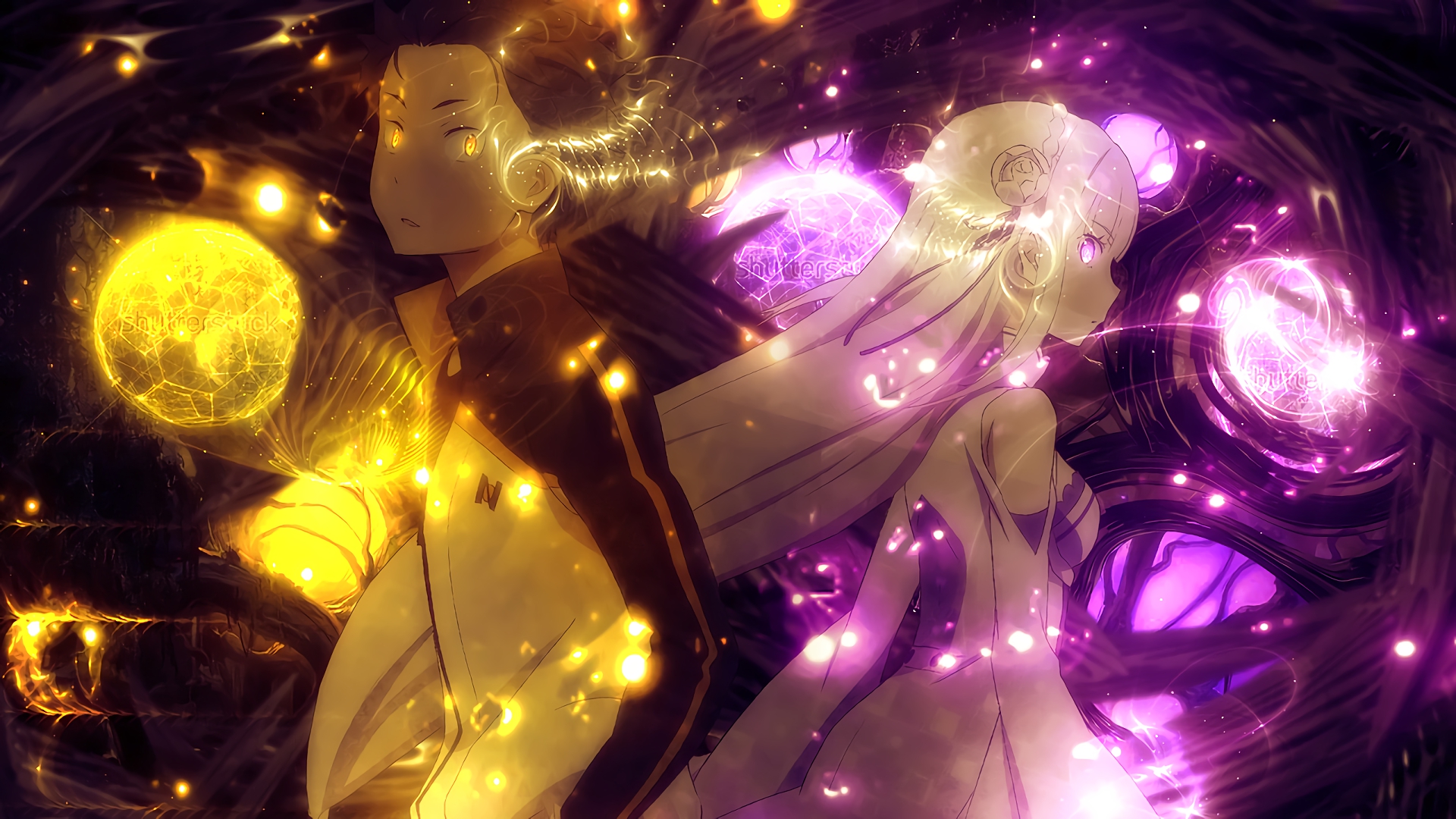 Ảnh natsuki subaru anime re zero phong cách nghệ thuật đẹp mắt