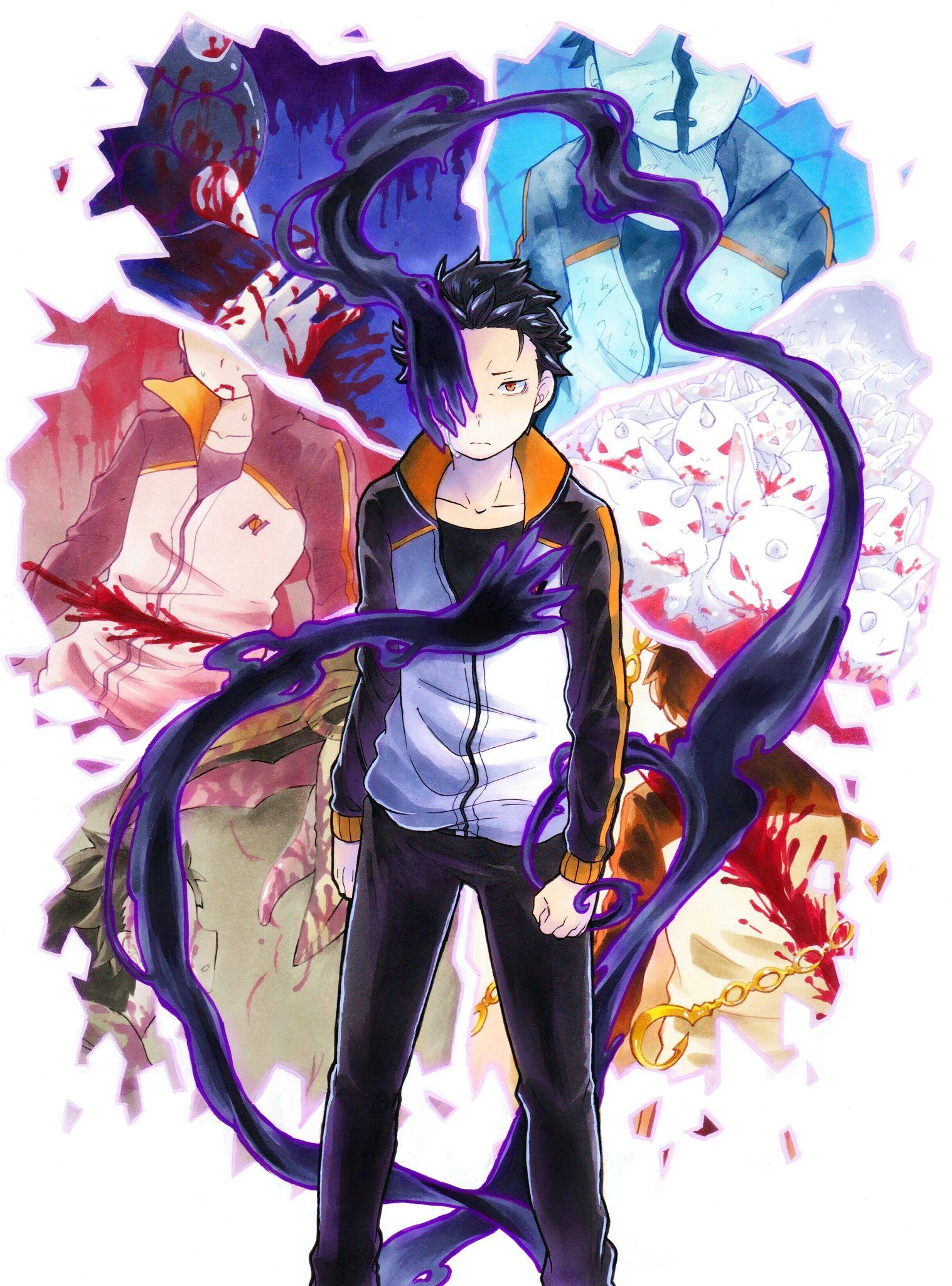 Ảnh natsuki subaru anime re zero phong cách vẽ ấn tượng