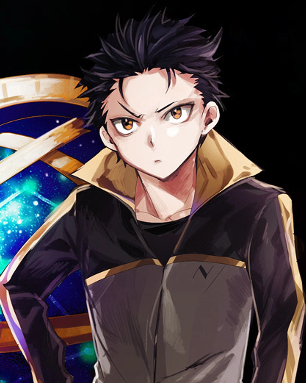 Ảnh natsuki subaru anime re zero phong thái mạnh mẽ