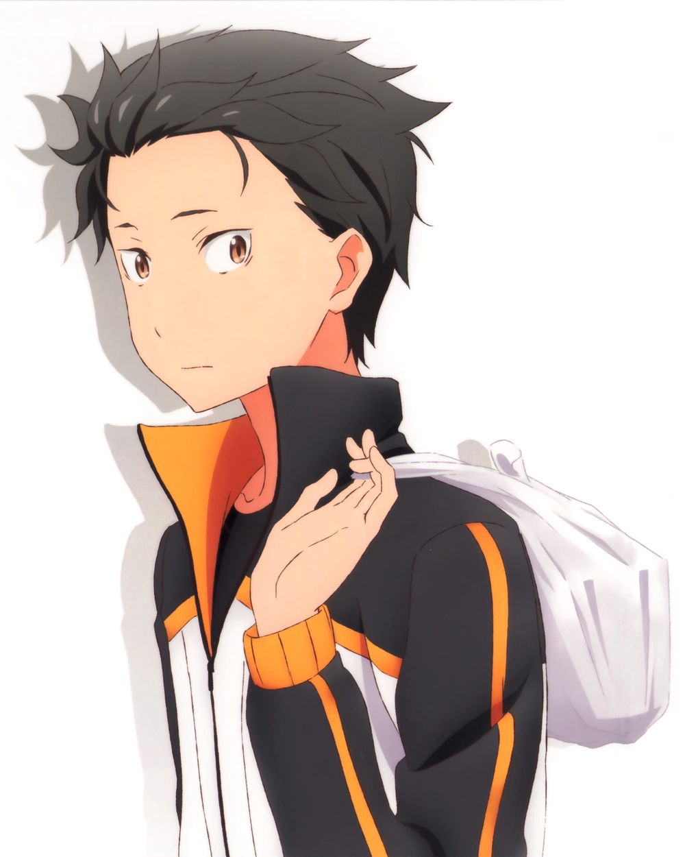 Ảnh natsuki subaru anime rezero phong cách minh họa nhân vật chính