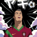 Ảnh ronaldo anime phong cách hoạt hình cr cực ngầu