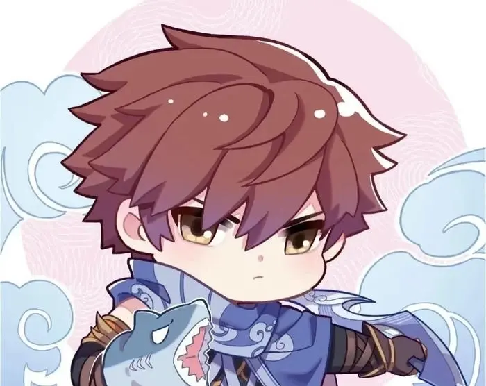 Chàng trai anime ngầu lanh lợi hình vẽ dễ thương đáng yêu
