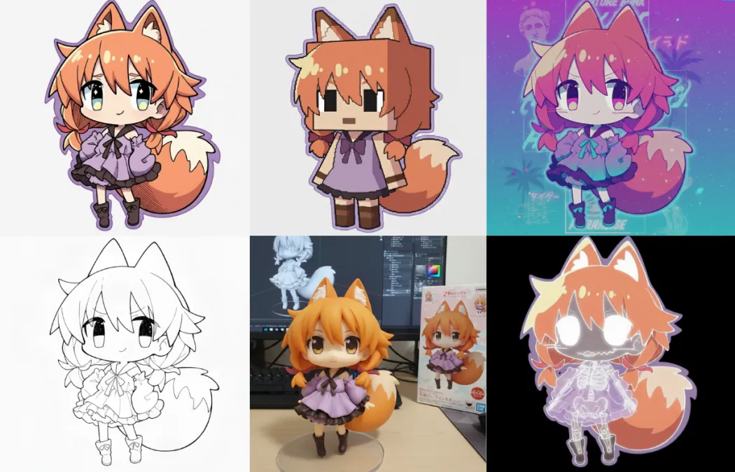 Hình natsuki subaru anime phong cách chibi dễ thương