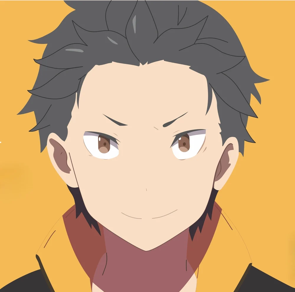 Hình natsuki subaru anime re zero nhân vật chính điển trai
