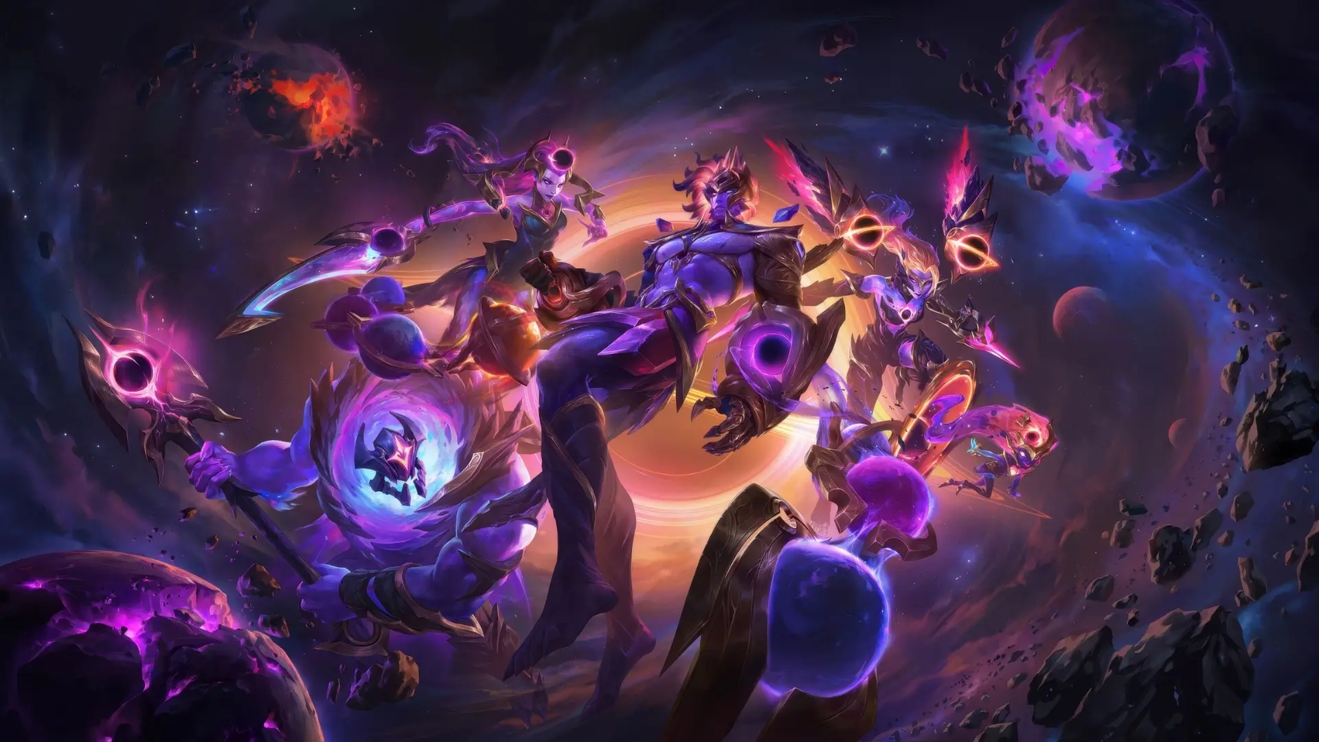 Hình nền lol vũ trụ star guardian đẹp mắt phông nền liên minh huyền thoại