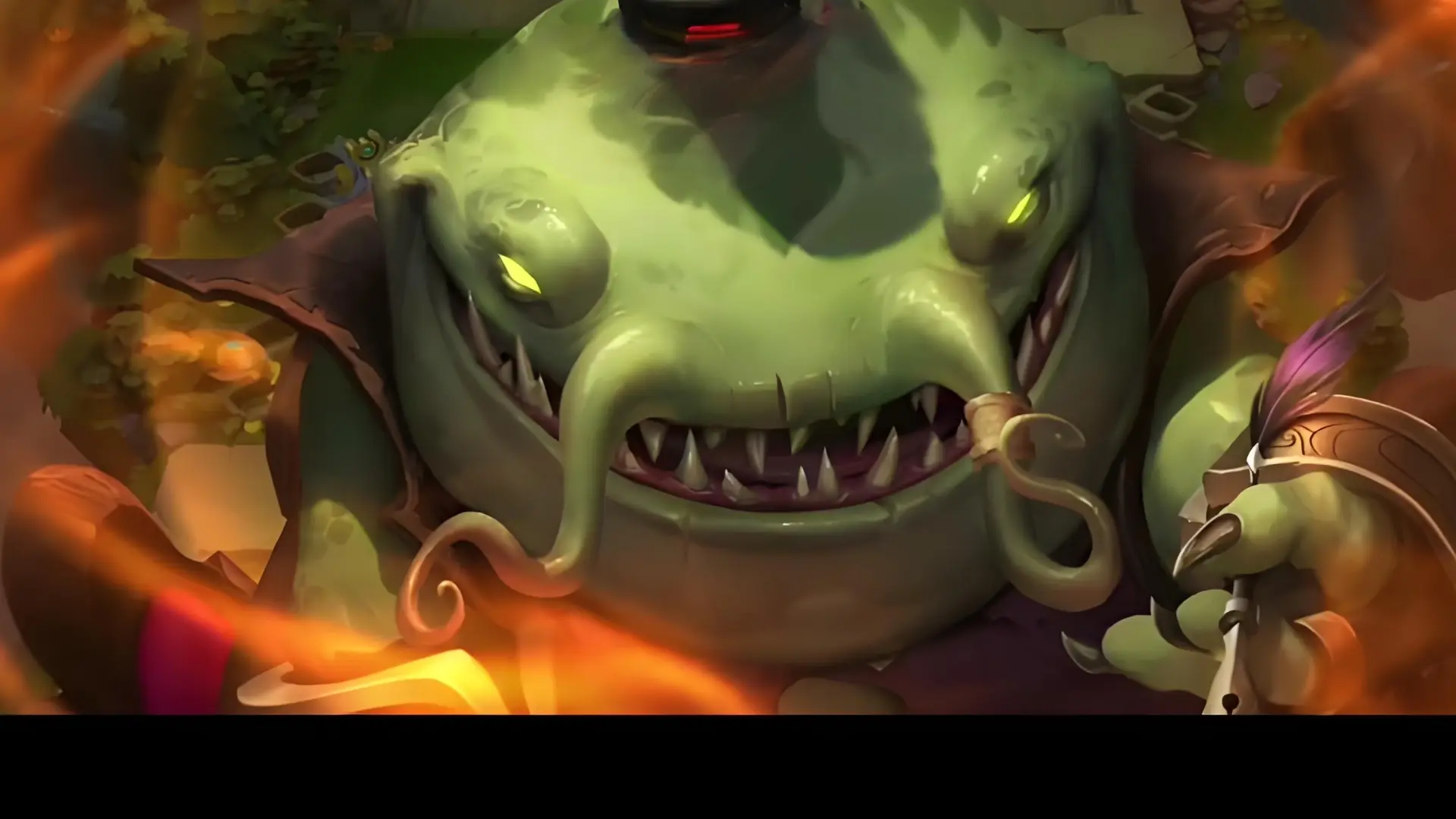 Hình nền tahm kench đáng sợ quái vật biển sâu league of legends