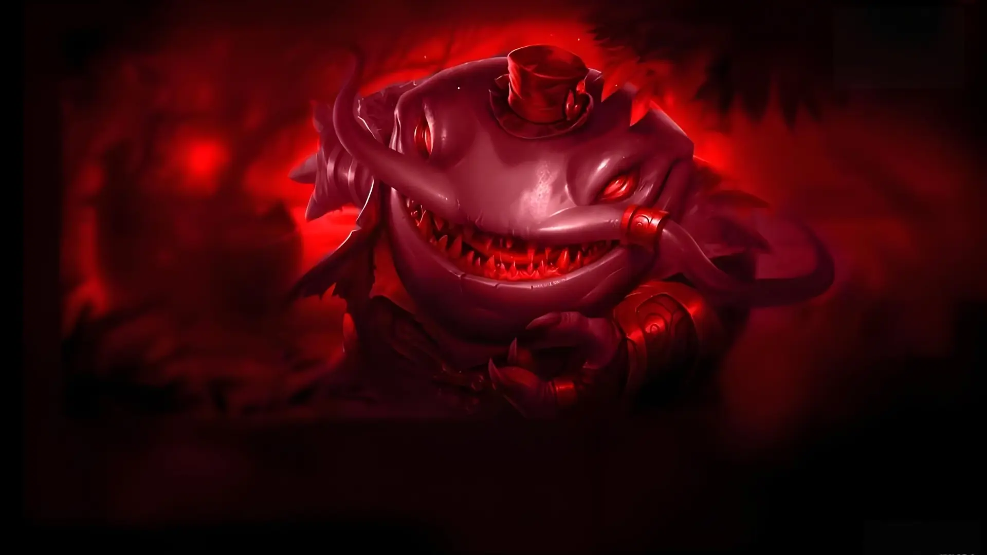 Hình nền tahm kench đỏ rực ảnh bìa quái vật biển đáng sợ