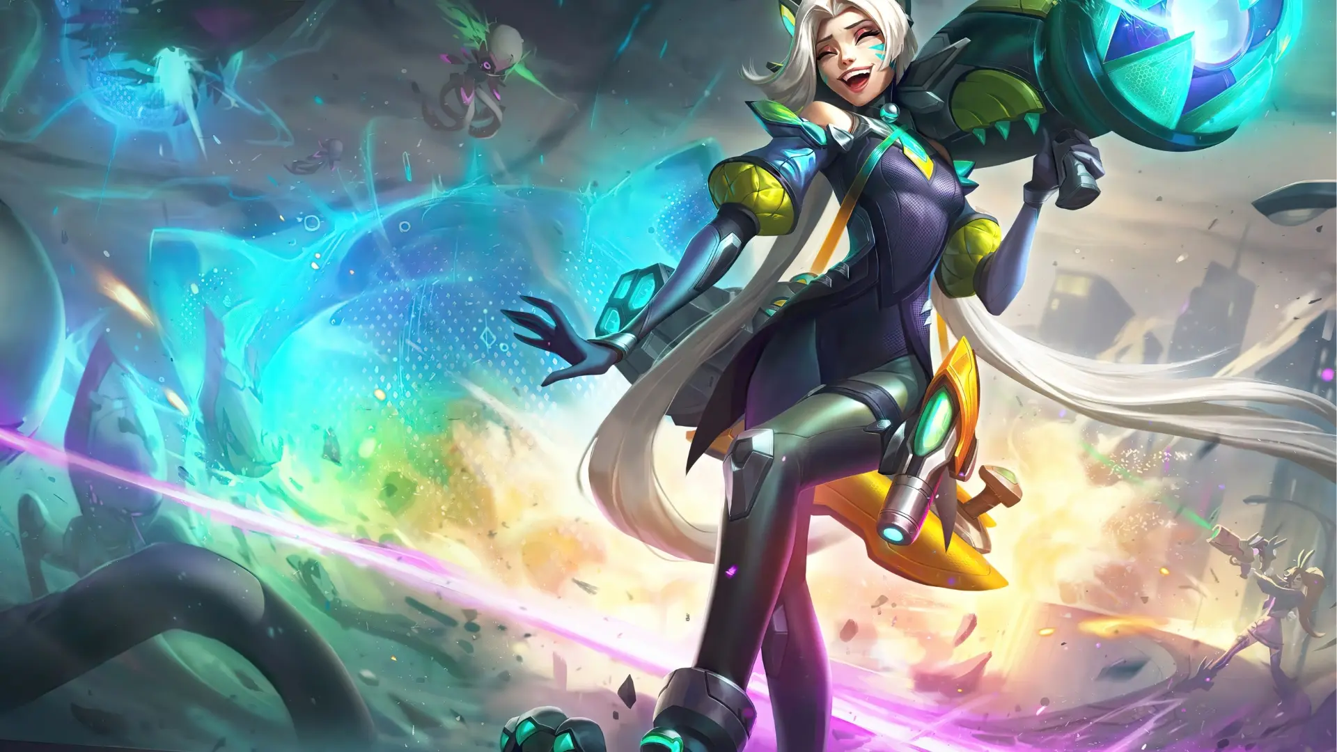 Jinx lol ảnh nền game liên minh huyền thoại sắc nét