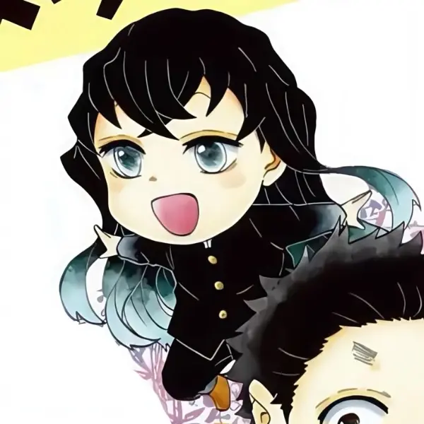 Muichirou kimetsu biểu cảm đáng yêu cùng sát quỷ đoàn chibi