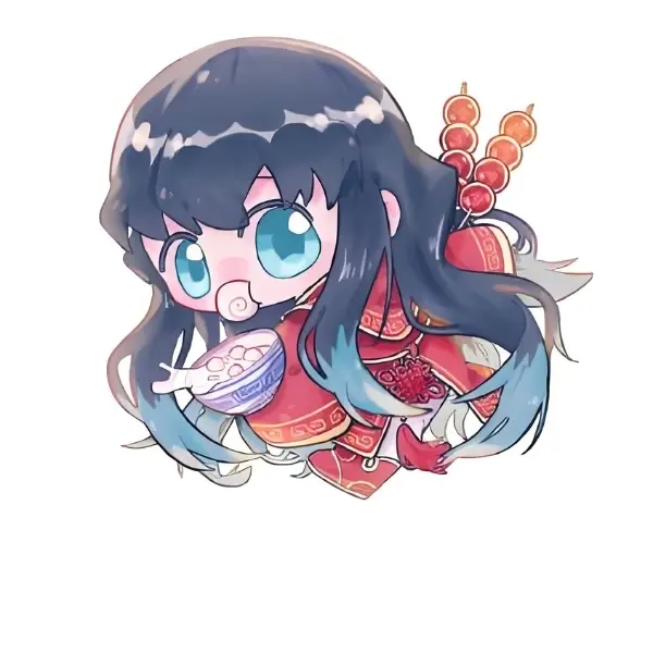 Muichirou kimetsu chibi dễ thương với phong cách sát quỷ đoàn