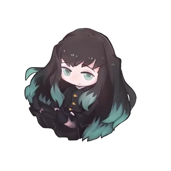 Muichirou kimetsu chibi phong thái lạnh lùng của sát quỷ đoàn