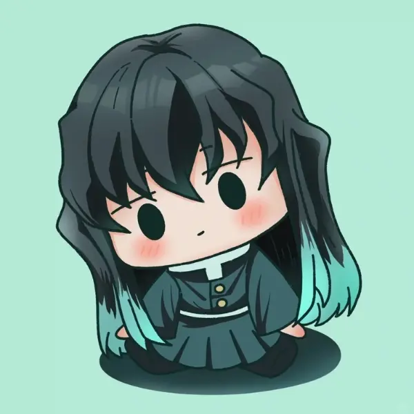 Muichirou kimetsu đáng yêu chibi sát quỷ đoàn kiên cường