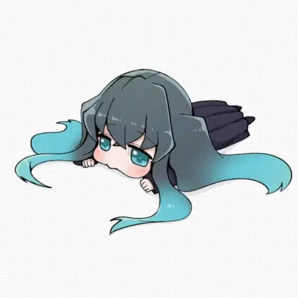 Muichirou kimetsu dễ thương chibi tokito ngơ ngác đáng yêu