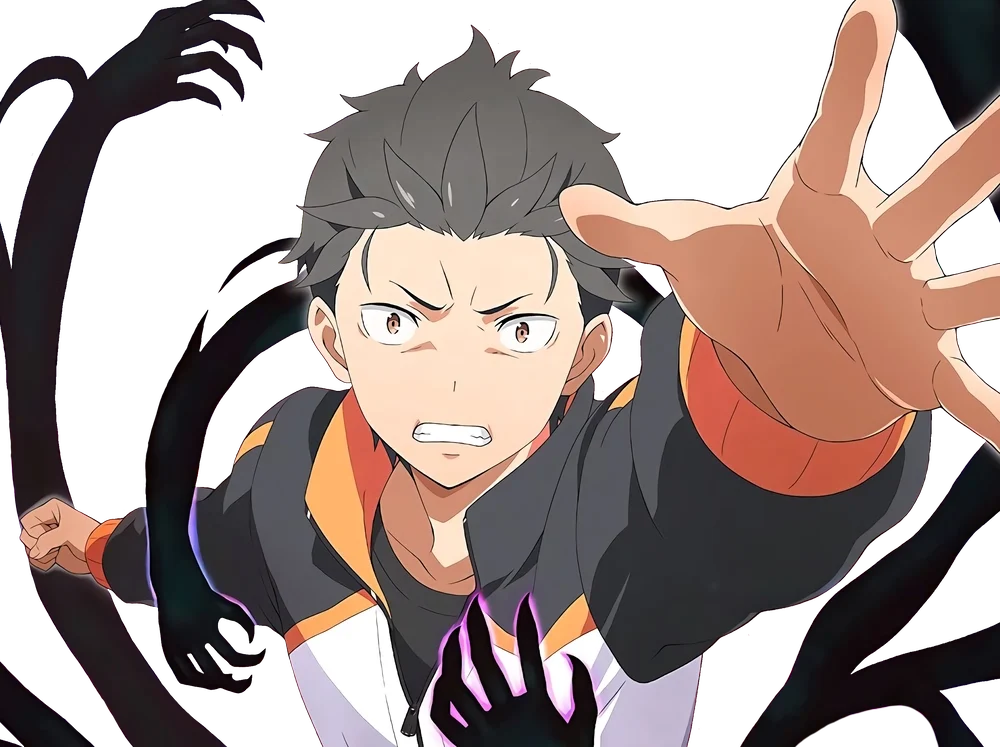 Natsuki subaru anime hình vẽ nhân vật re zero đầy ấn tượng