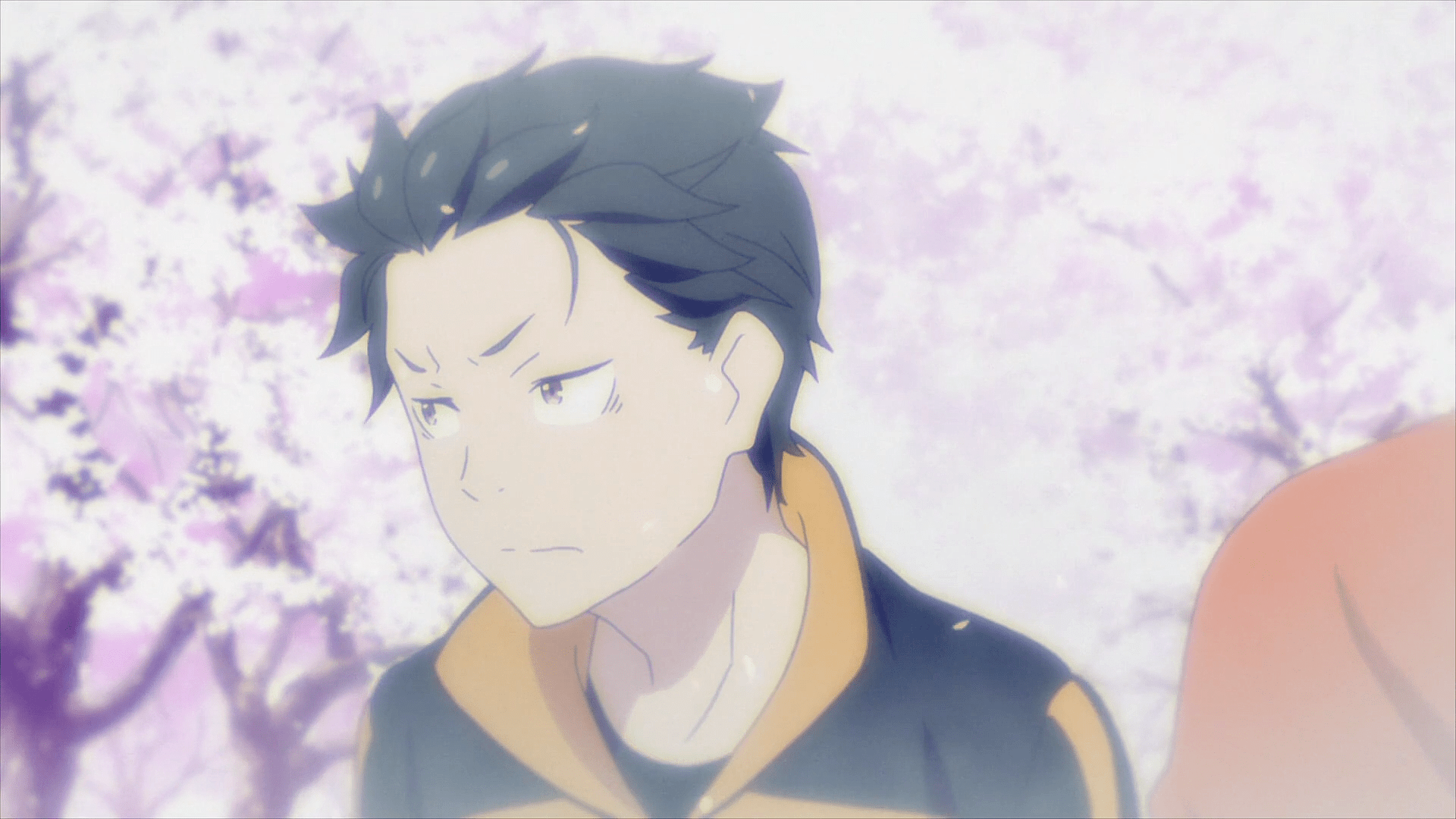 Natsuki subaru anime re zero biểu cảm cáu gắt đáng yêu