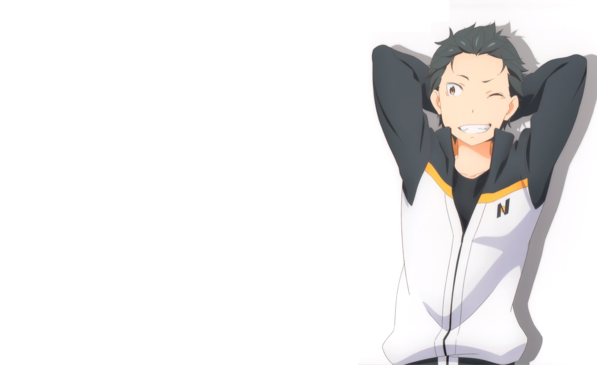 Natsuki subaru anime tươi tắn hình nhân vật re zero đáng yêu
