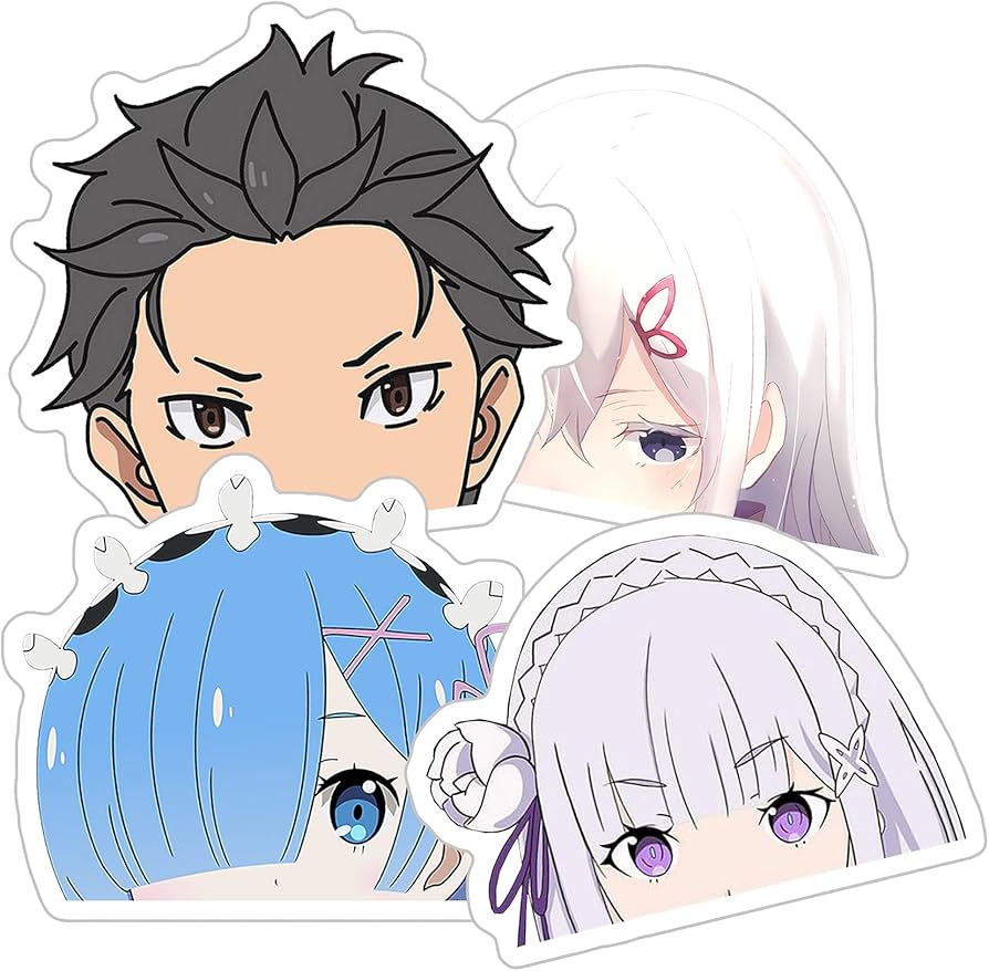 Natsuki subaru chibi re zero hình anime đáng yêu