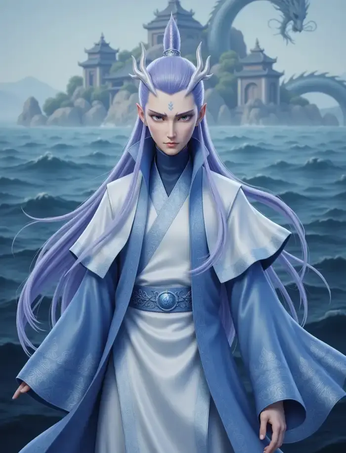 Ngao bính anime vị thần rồng uy nghi dáng vẻ phong thái tuyệt vời