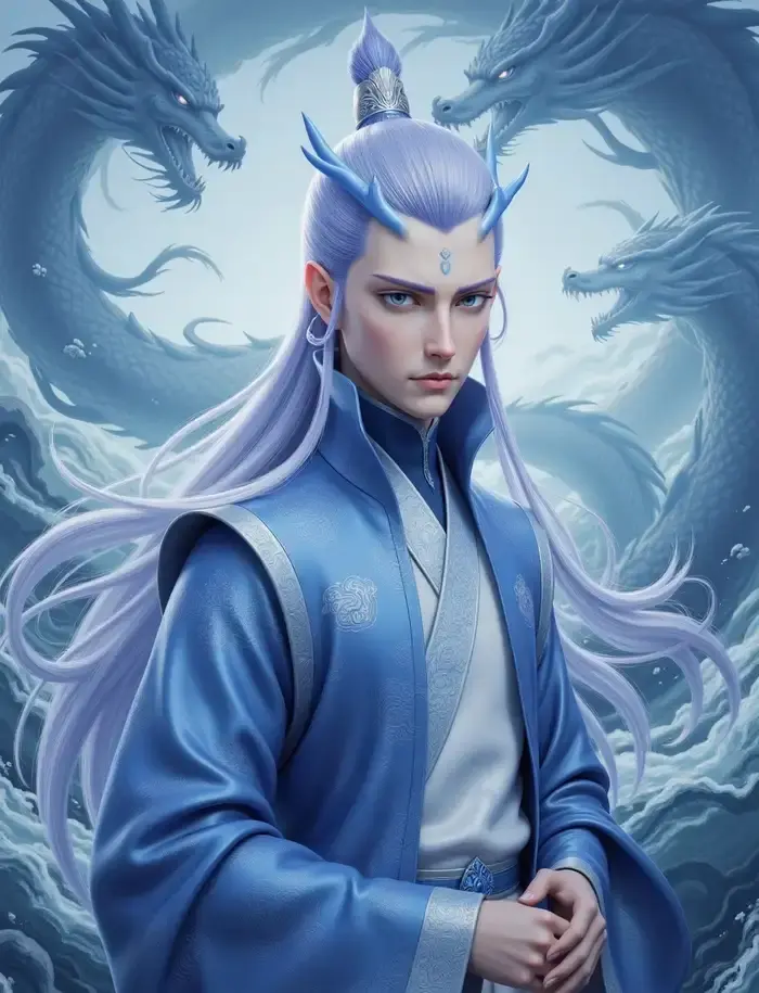 Ngao bính anime vị thần rồng uy nghiêm phong thái lẫm liệt