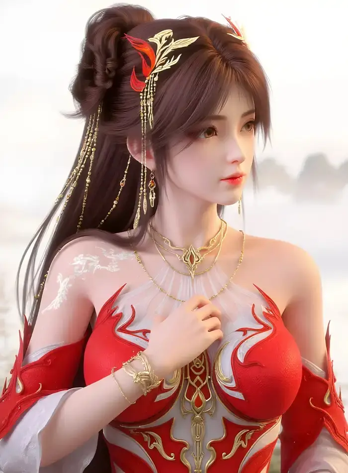 Nữ thần hỏa linh nhi dịu dàng vẻ đẹp tiên nữ tuyệt trần lộng lẫy