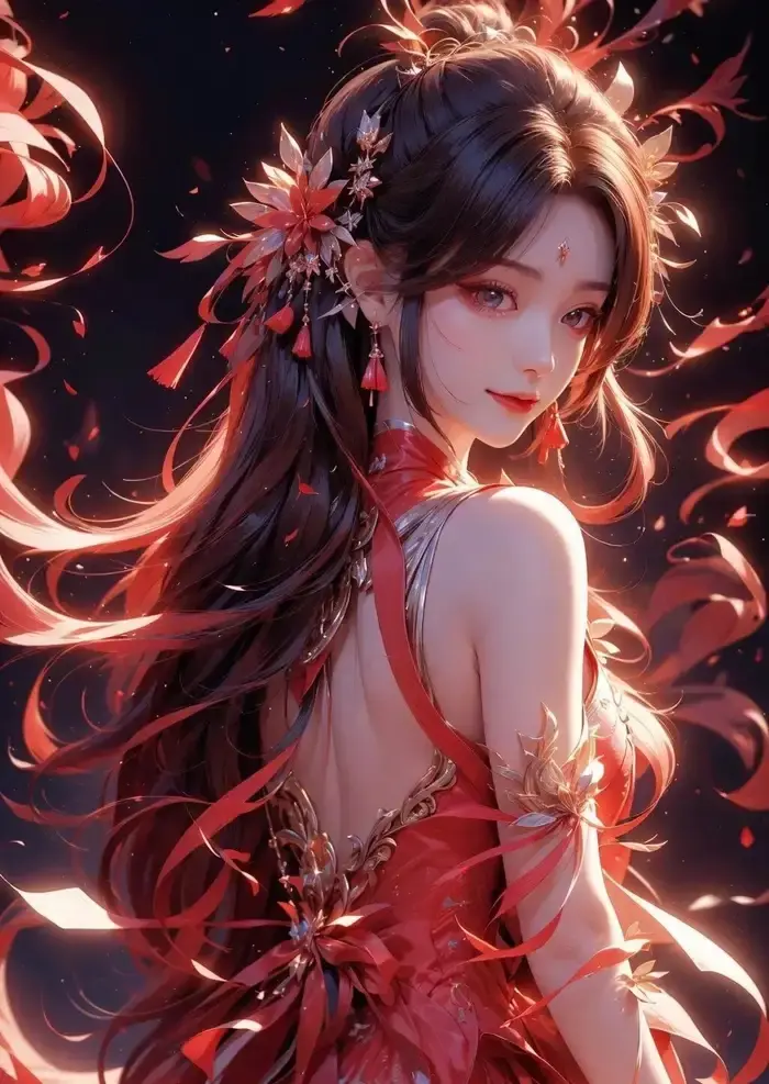 Nữ thần hỏa linh nhi quyến rũ vẻ đẹp thiêu đốt lòng người