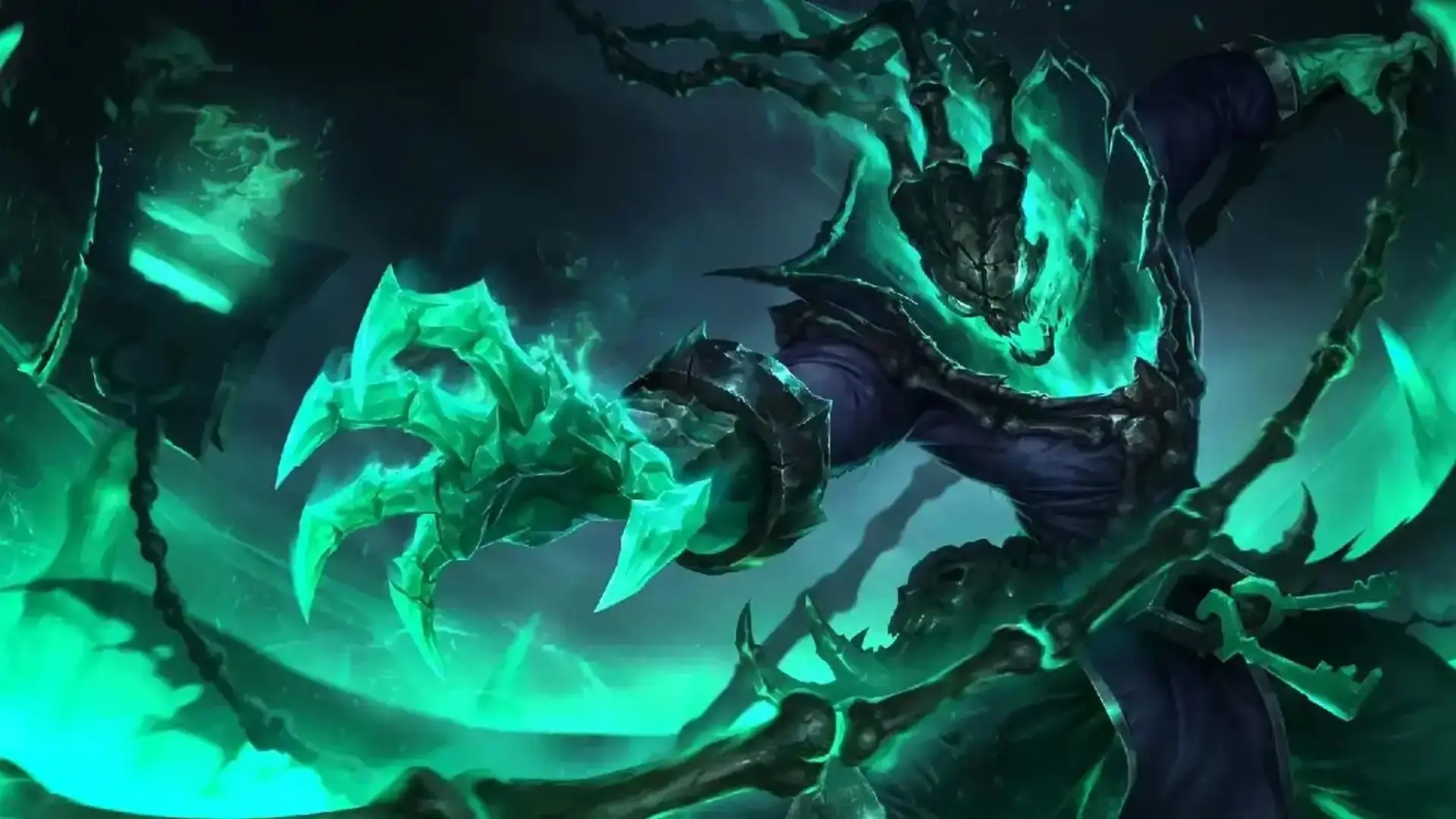 Thresh hồn ma ám ảnh hình nền tướng liên minh huyền thoại đẹp mắt