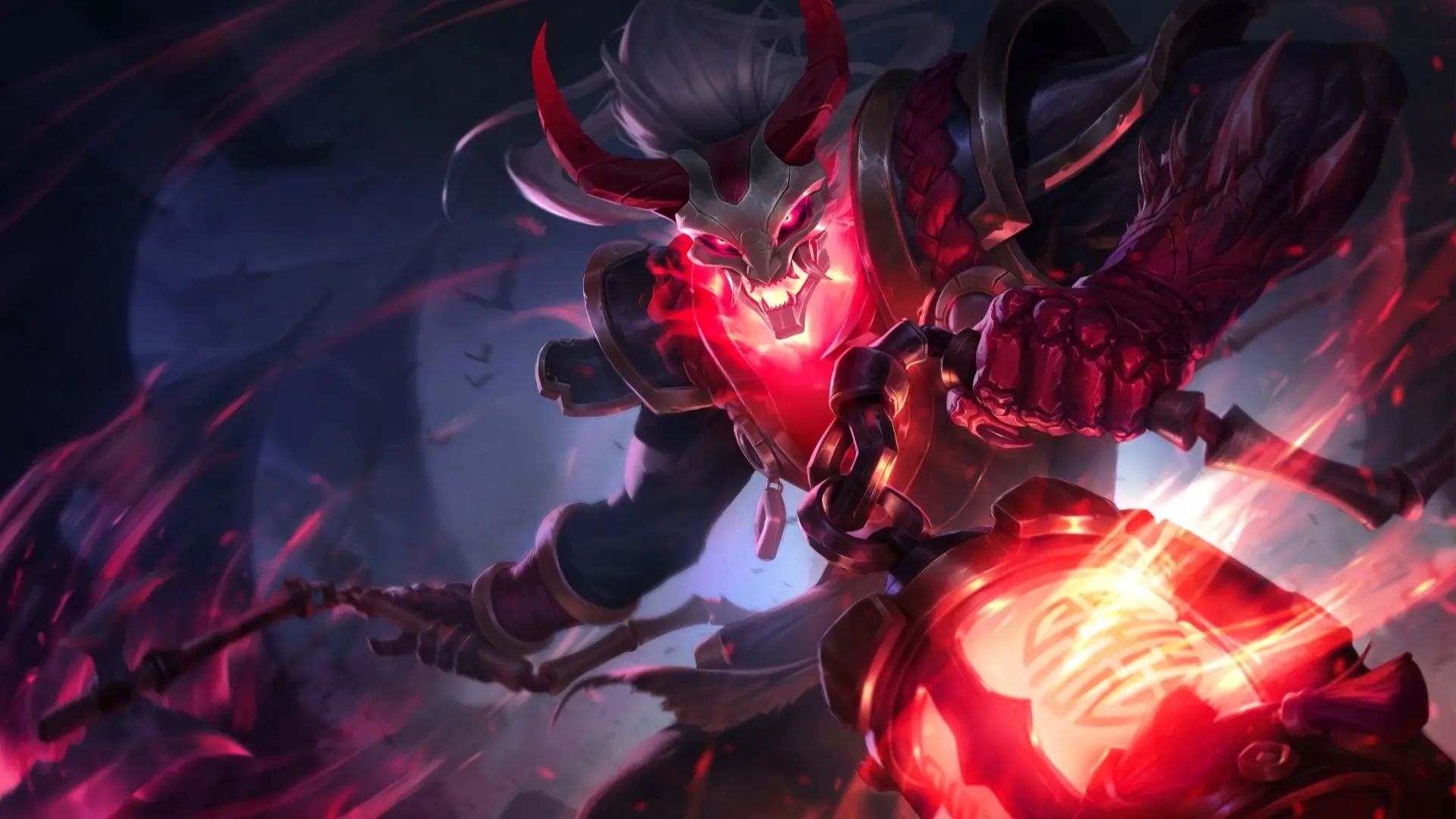 Thresh hồn ma hình nền tướng liên minh huyền thoại đẹp mắt