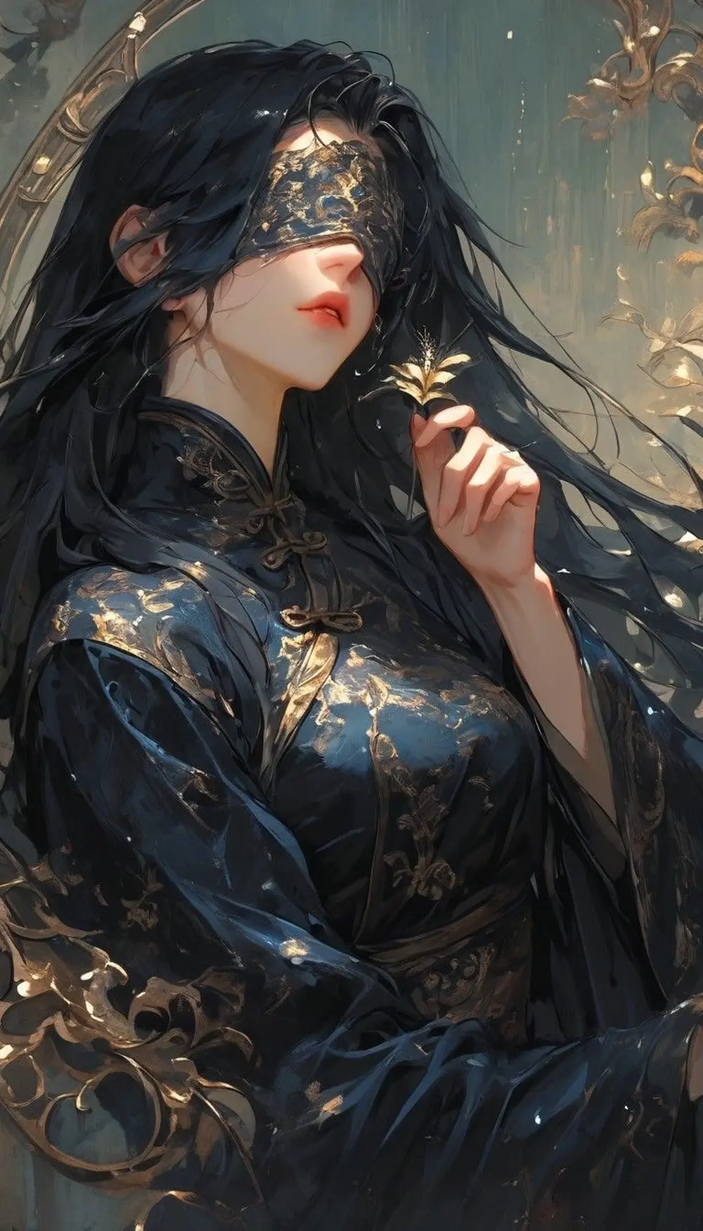 Vẻ đẹp anime giáng sinh quyến rũ với cô gái xinh tươi