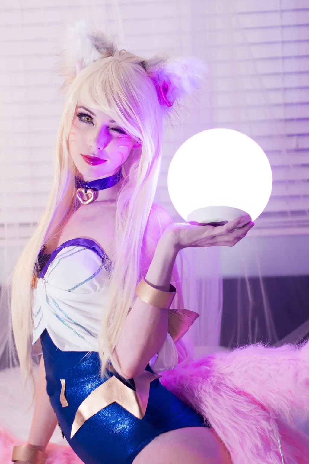 Ahri cosplay lộng lẫy với vẻ đẹp huyền ngân kiêu sa