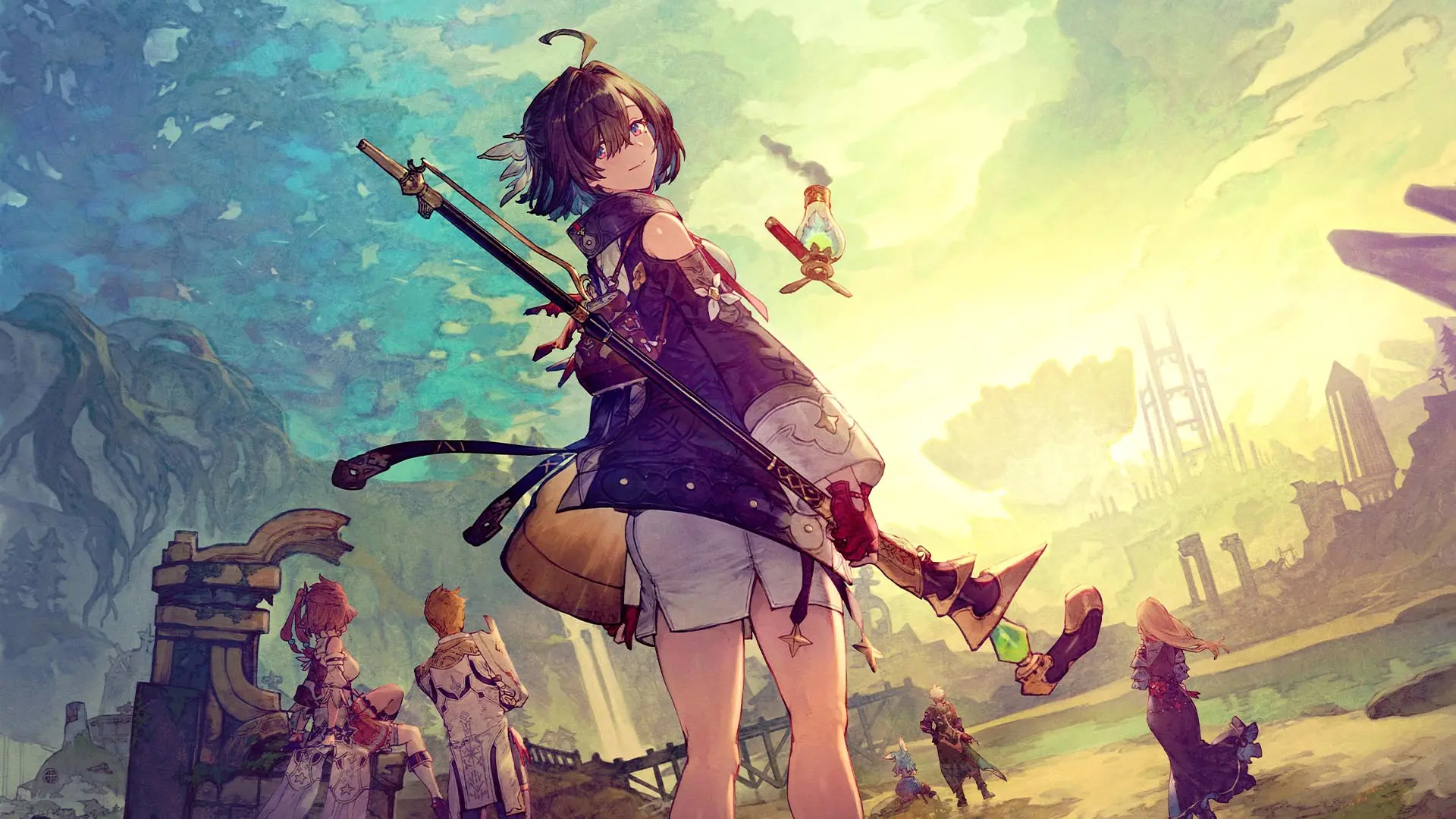 Ảnh anime genshin impact fanart vẻ đẹp kiêu hãnh