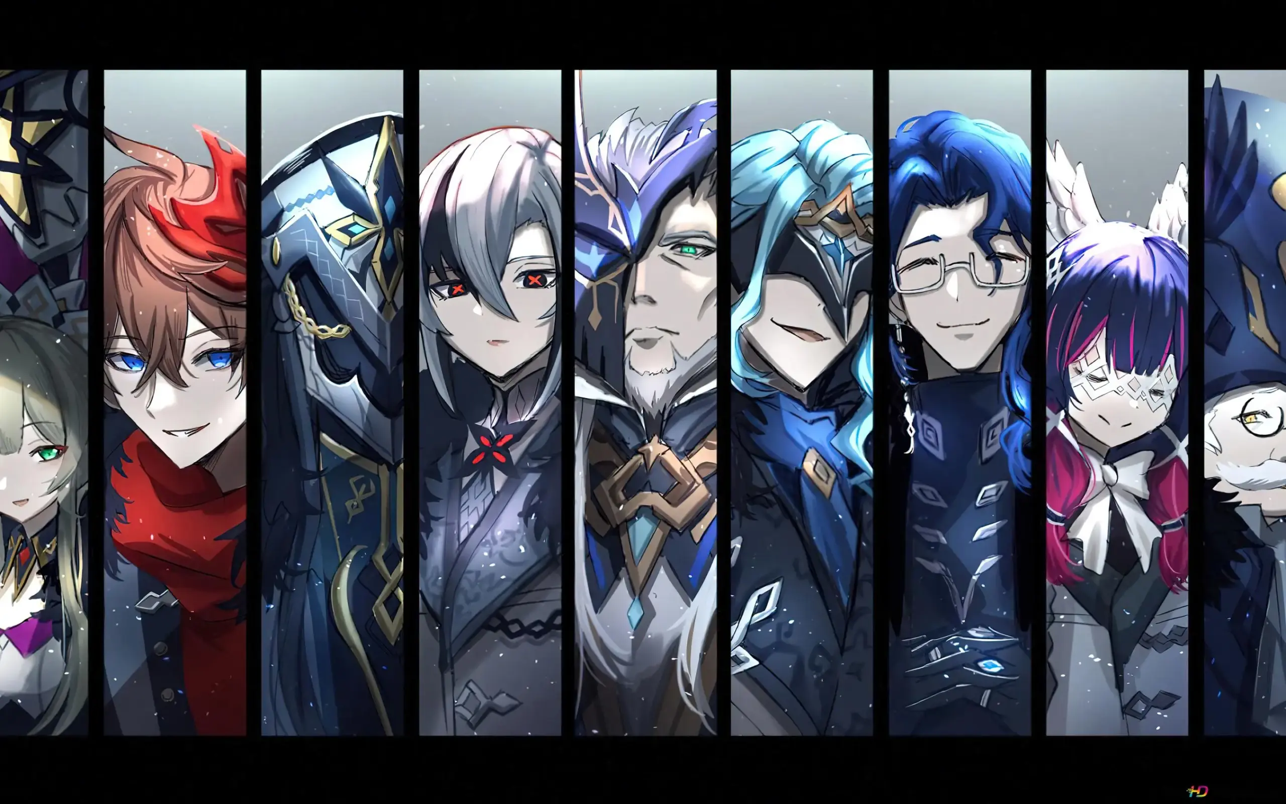Ảnh anime genshin impact tuyệt tác nhân vật teyvat với phong cách hoàn mỹ