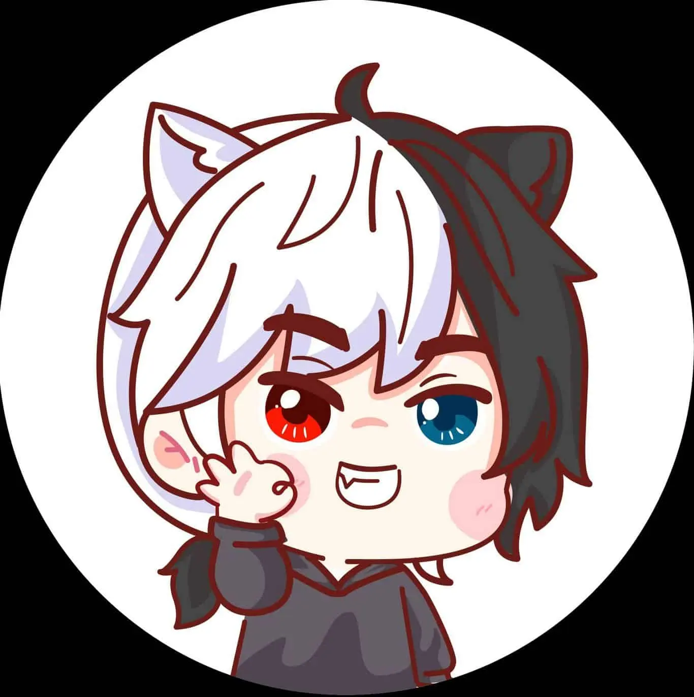 Chibi nhân vật anime fanart dễ thương
