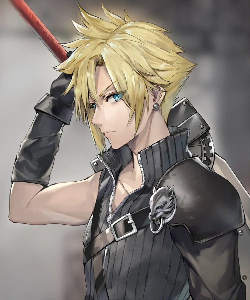 Cloud strife anime fanart hình ảnh đẹp