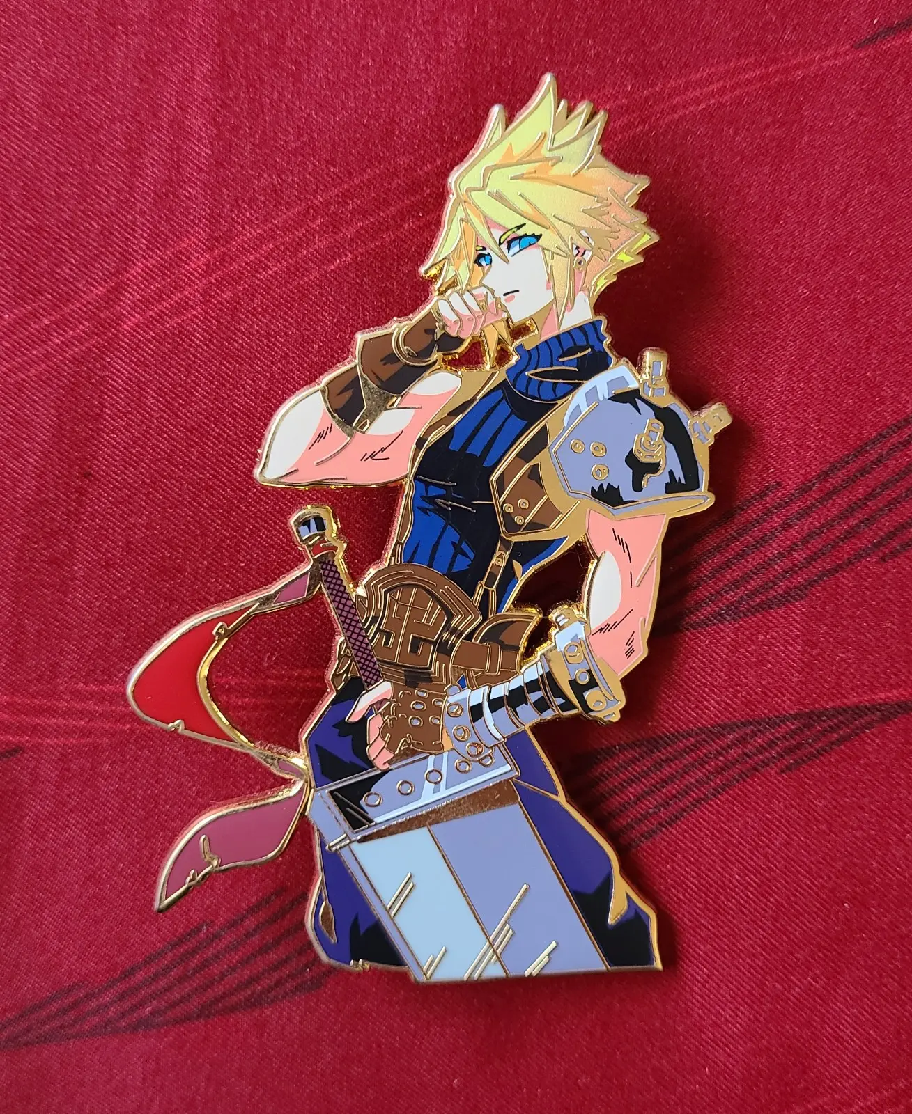 Cloud strife anime fanart huyển thoại final fantasy vii