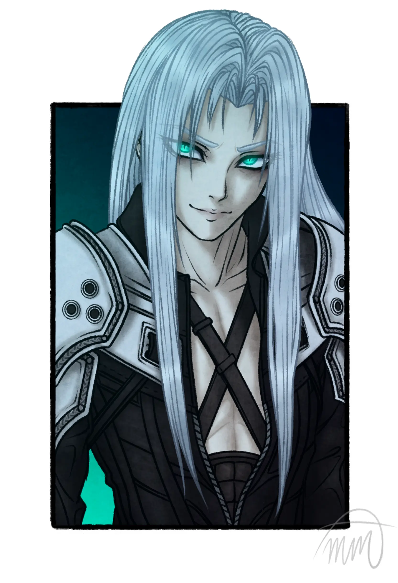 Cloud strife anime fanart phong cách đẹp