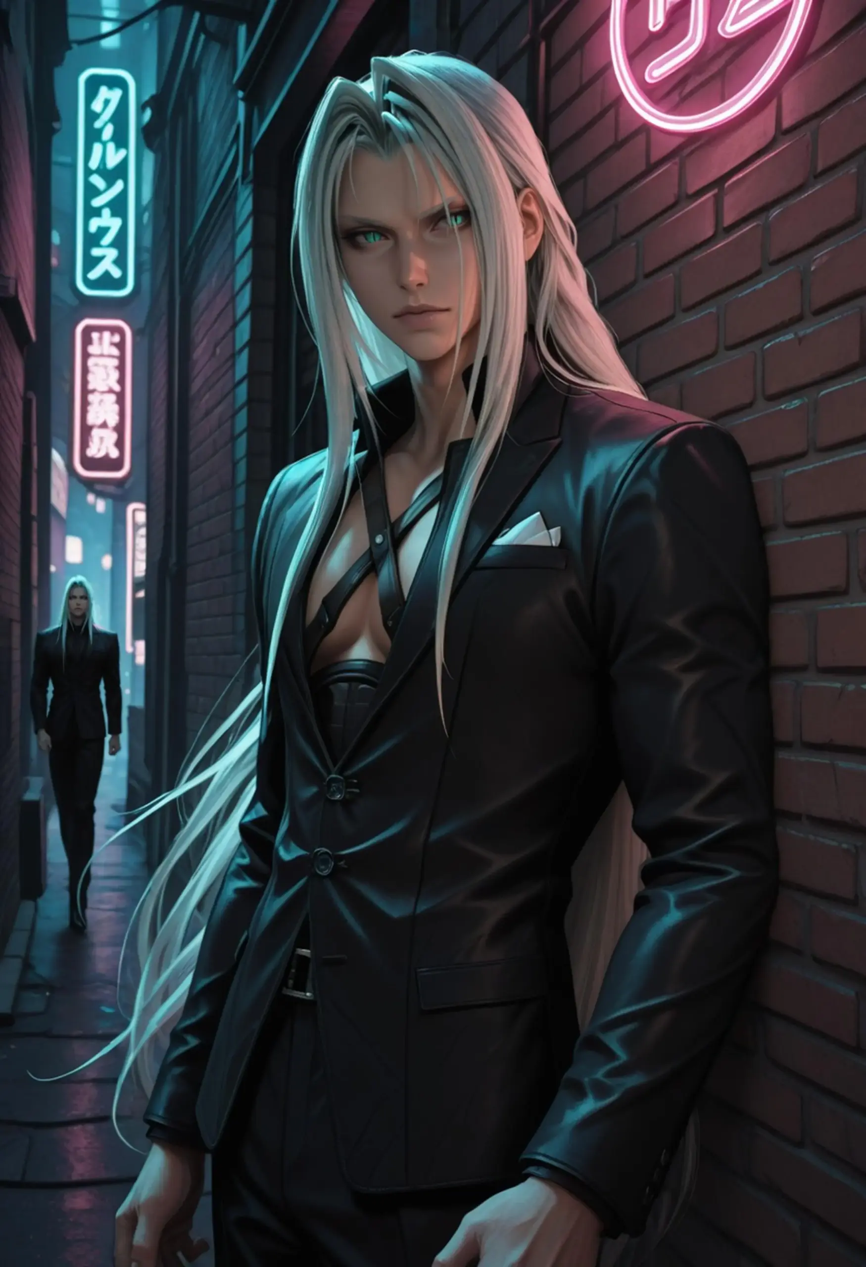 Cloud strife anime fanart phong cách hiện đại