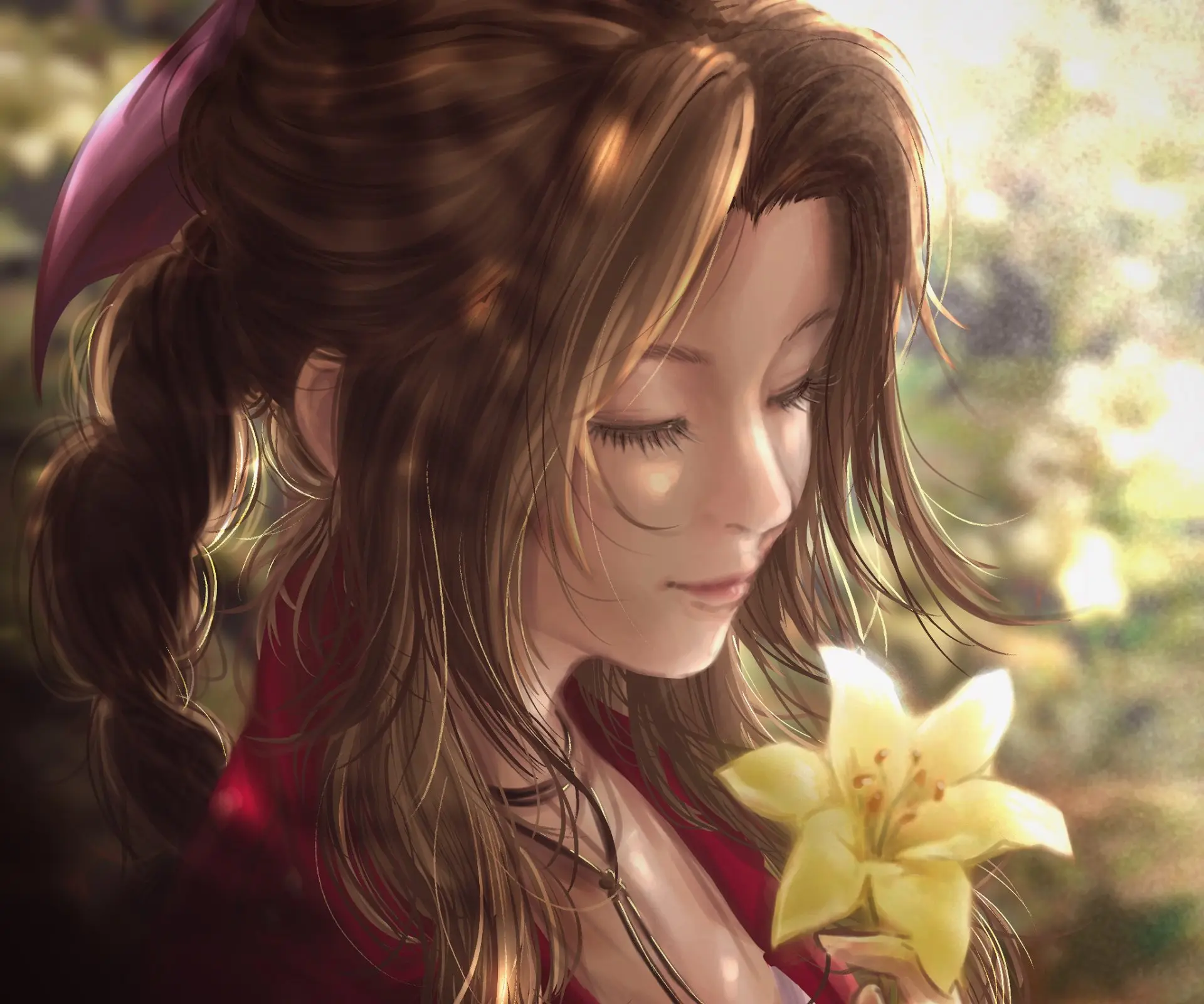 Cloud tifa fanart mộng ước hoa liriodendron