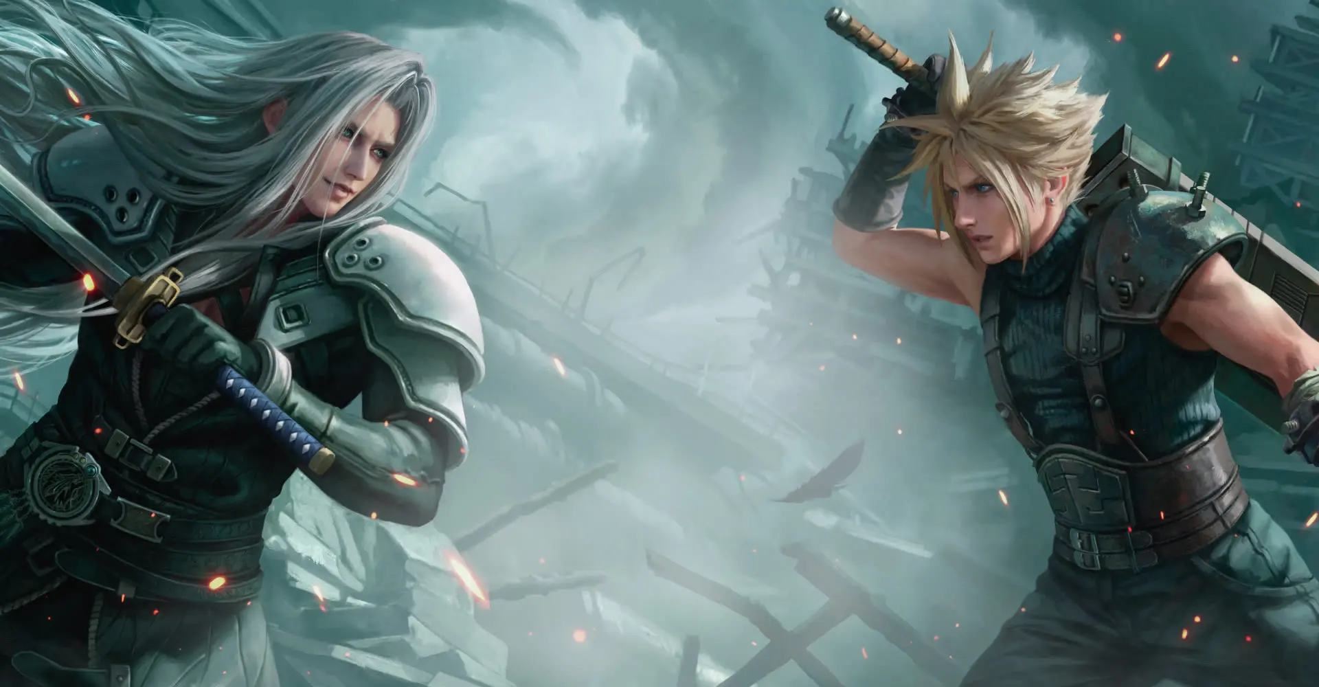 Final fantasy vii cuộc đối đầu định mệnh anime