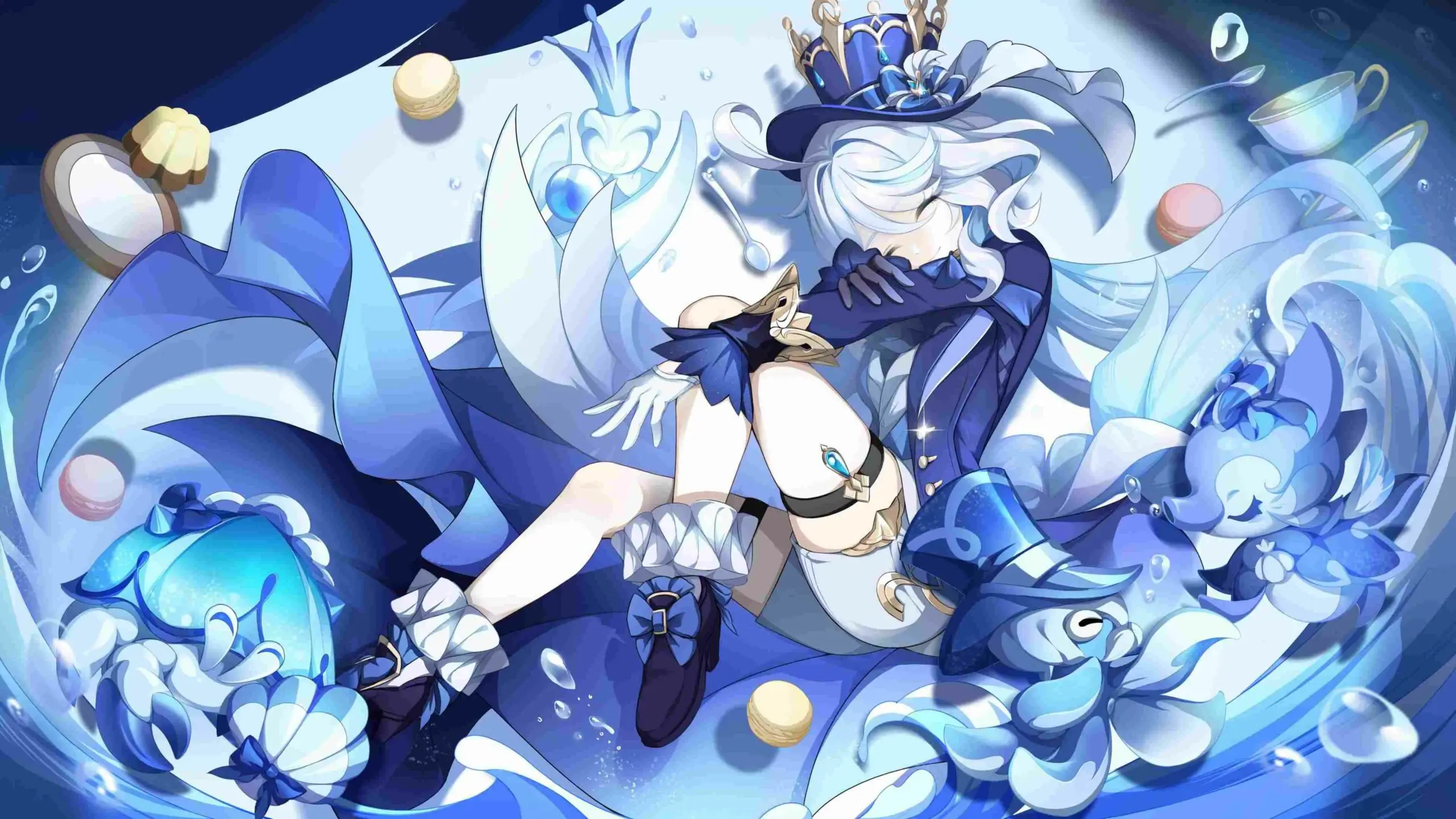 Kamisato ayaka trong thế giới anime genshin impact