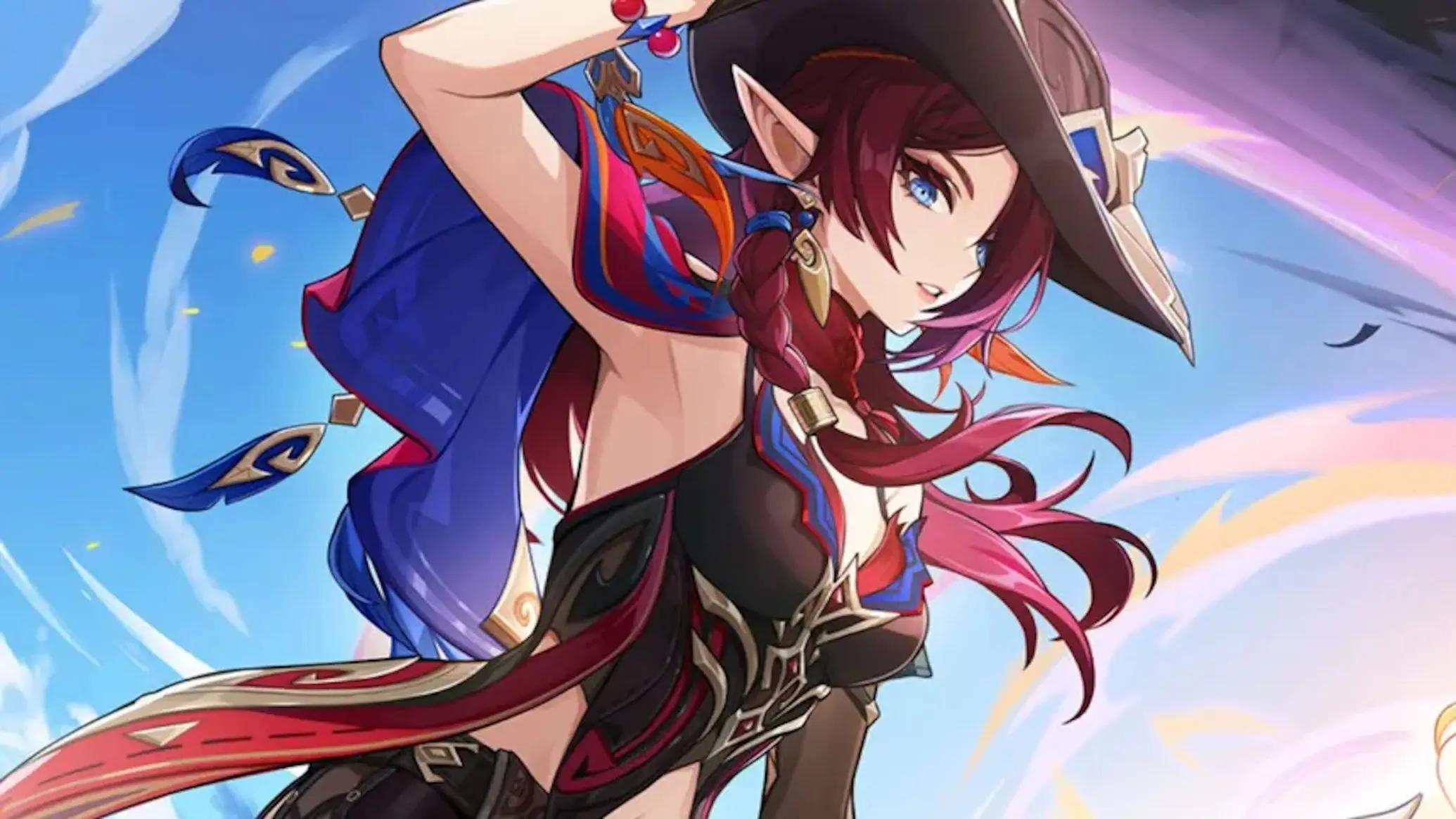 Klee genshin impact với phong cách anime đáng yêu